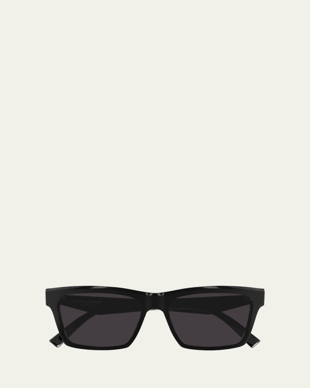 YSL Rectangle Acetate Sunglasses